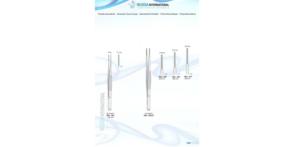 Atraumatic Tissue Forceps